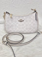 COACH Women’s Teri Shoulder Bag Signature Canvas