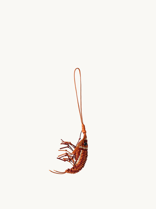 Bouncing Shrimp Charm