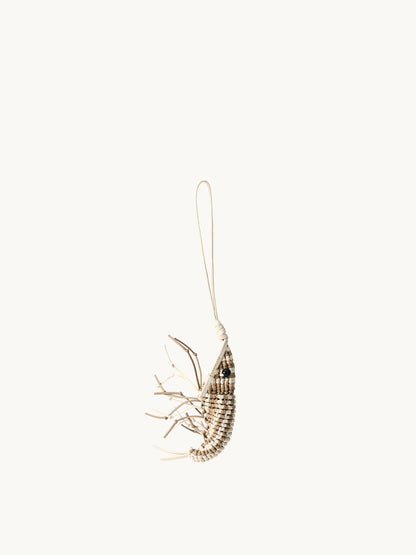 Bouncing Shrimp Charm