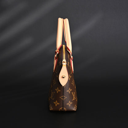 Louis Vuitton Speedy 30 Handbag – Monogram Canvas with Leather Trim