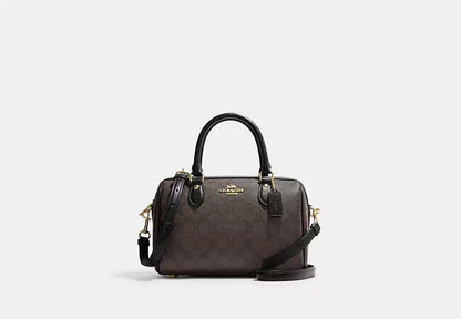 Rowan Satchel Bag In Signature Canvas